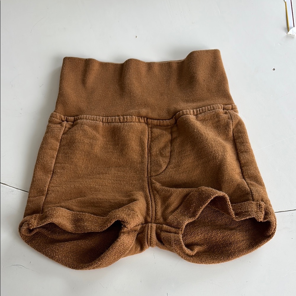 🐶❄️Soft Brown Knit Shorts
